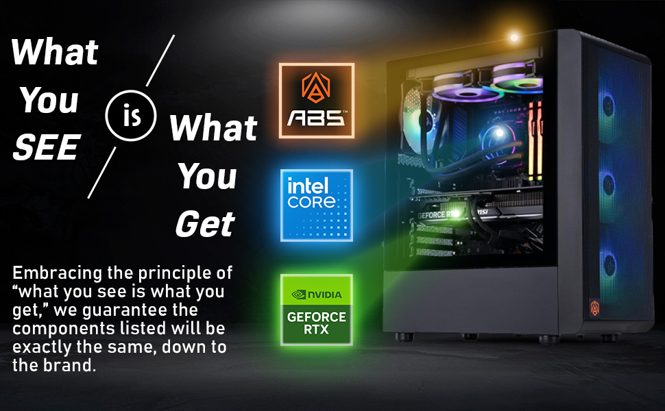 ABS Stratos Aqua High Performance Gaming PC Intel i7 13700KF